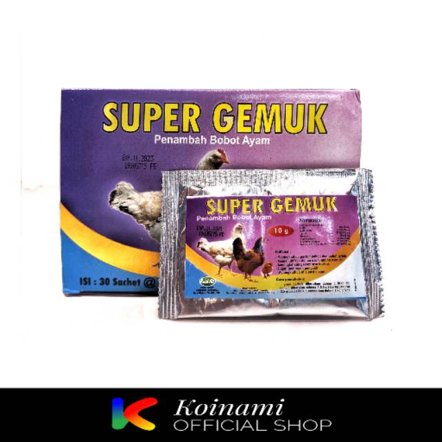 SUPER GEMUK VITAMIN AYAM / raid