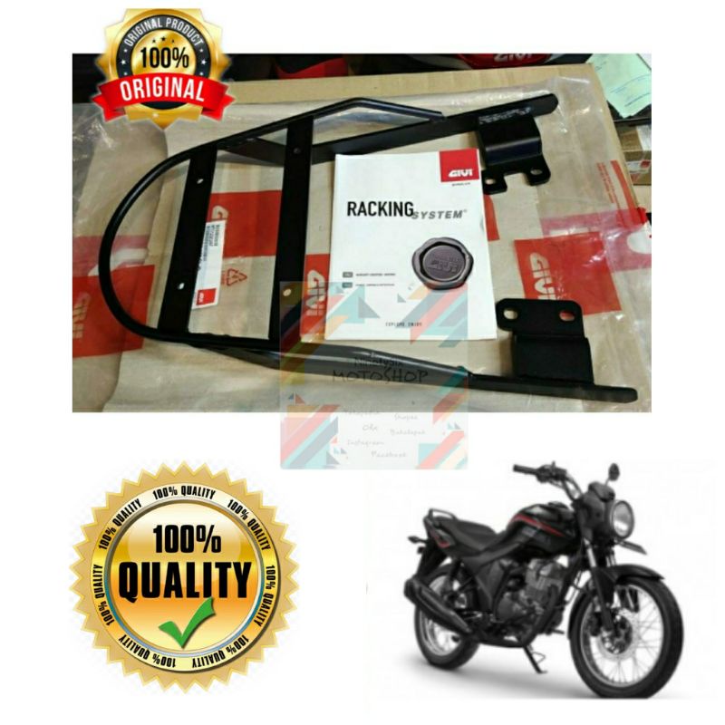 Breket Braket Box Motor Honda CB150 Verza Original GIVI