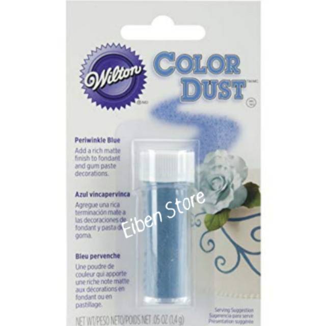 

Wilton Color Dust Periwinkle Blue