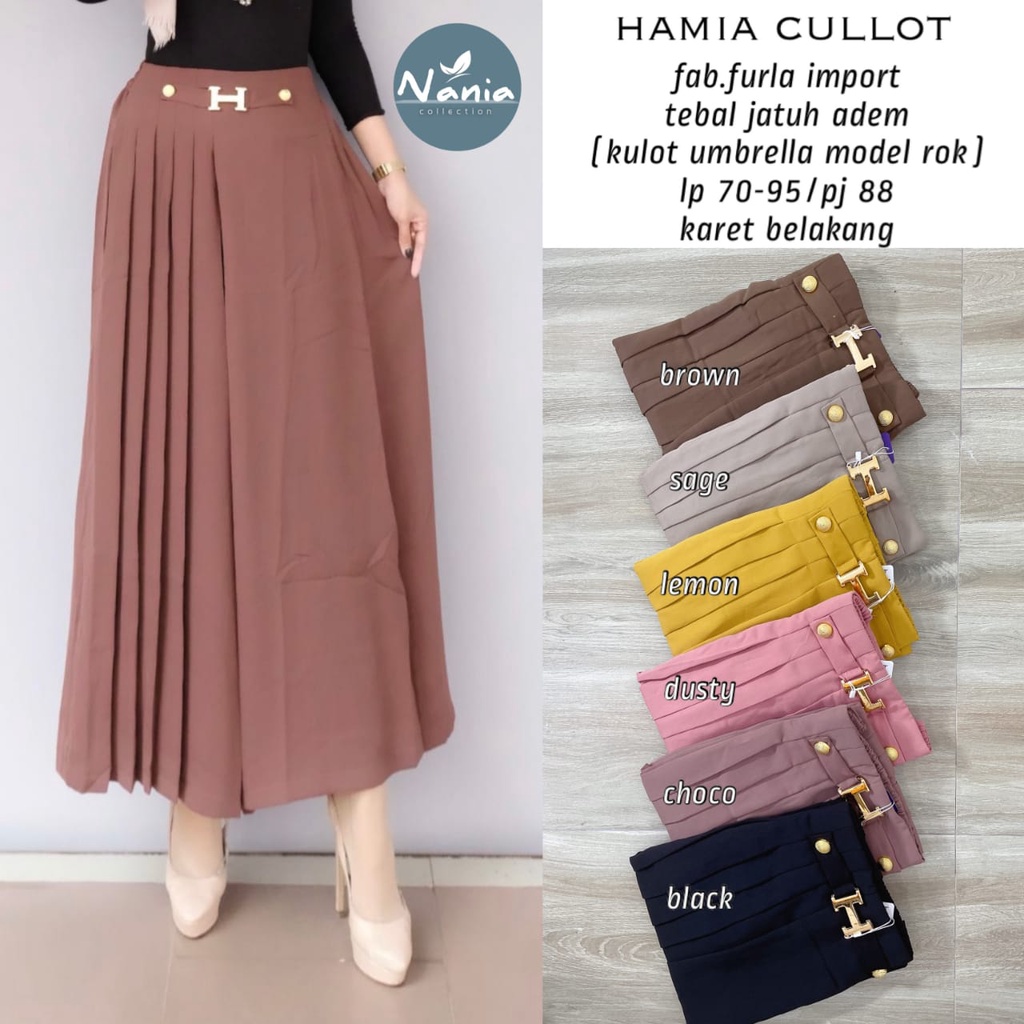 HAMIA CULLOTE POLOS KULOT ORI NANIA
