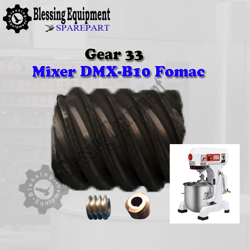DMX-B10 Sparepart Gear Bintang Gear Ulir Planetary Mixer Fomac