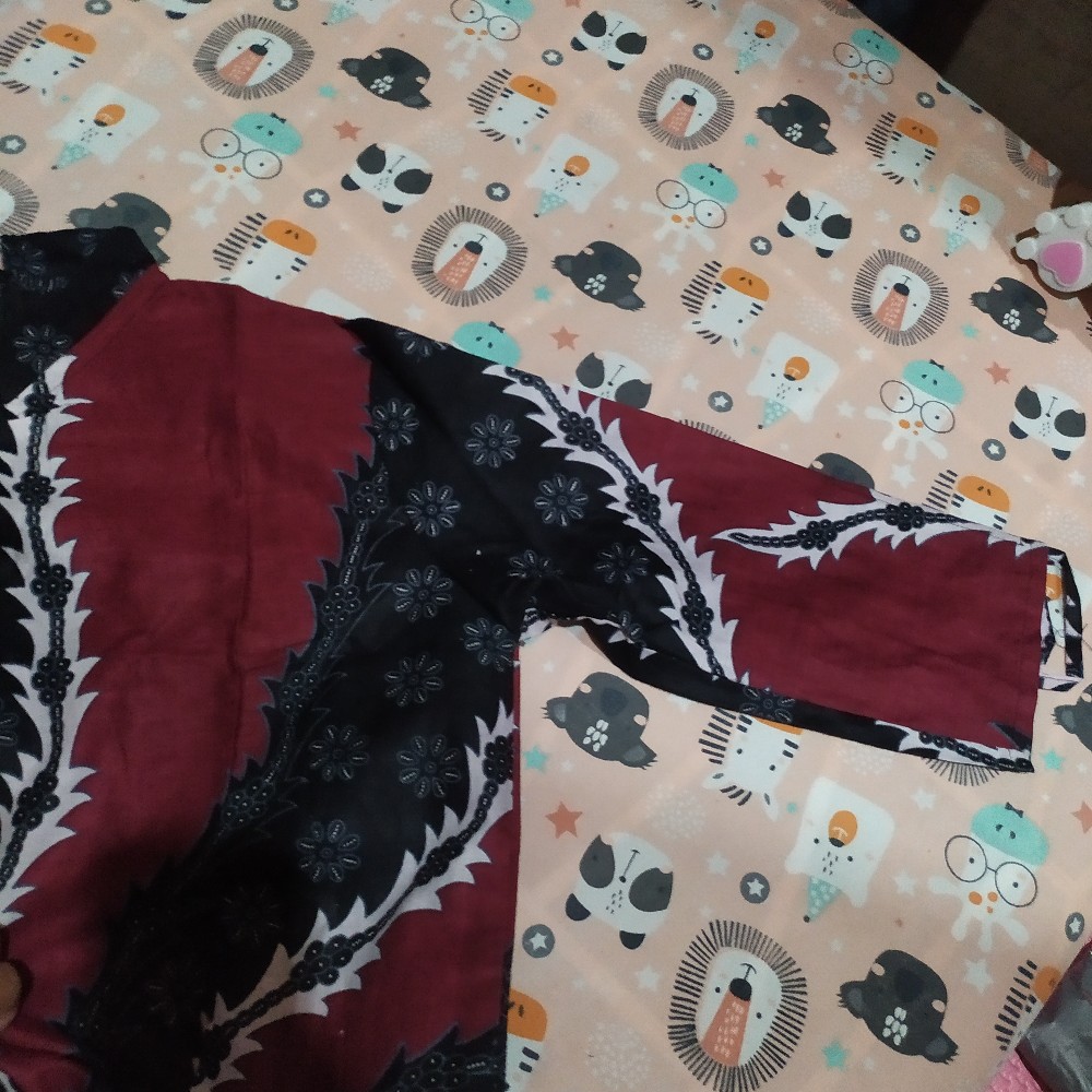 Bayar Dirumah ((cod)) || Tunik Batik Motif Seragam Batik Dianputri Baju Batik Wanita