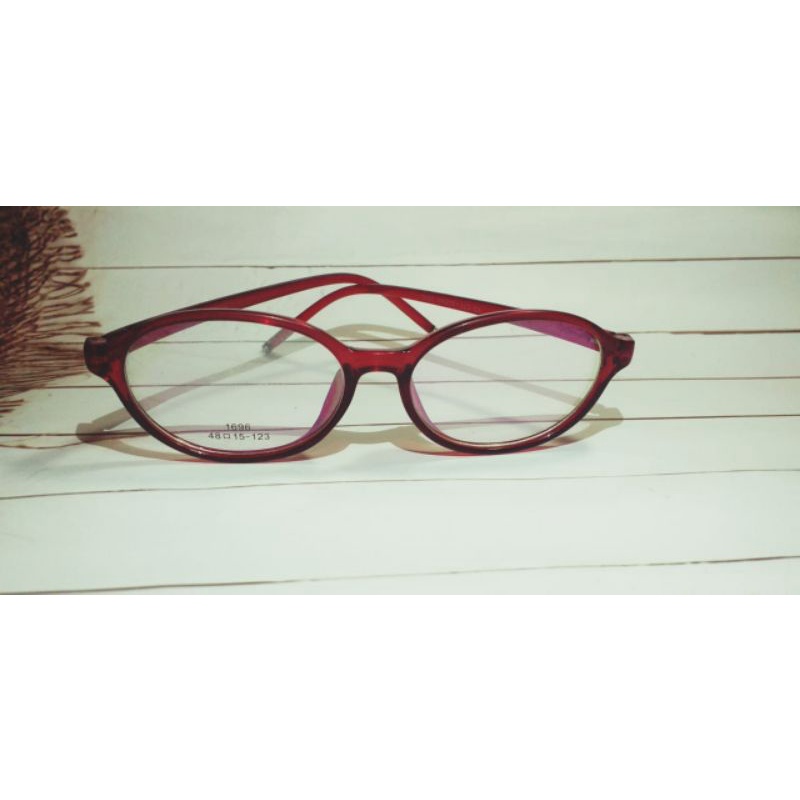Frame Kacamata Bulat Kecil / Frame Murah