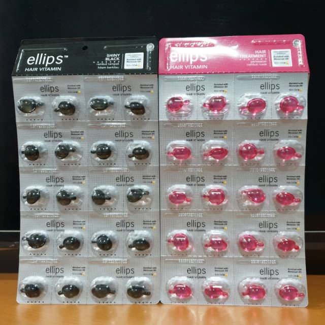  Elips  Vitamin  Rambut  Blister 20 Shopee Indonesia