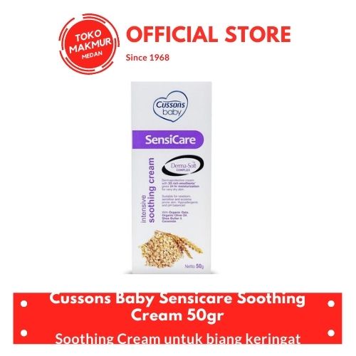 CUSSONS SENSICARE CREAM 50 GR -  UNTUK BIANG KERINGAT