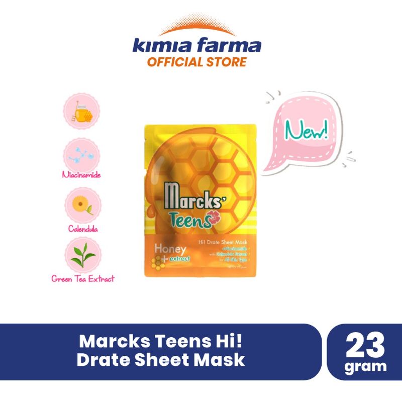 ( New) Marcks' Teens Sheet Mask (MaskerWajah)