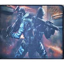 Mousepad Gaming Karakter Soldier Type Kasar 25x29x0.2Cm 51911