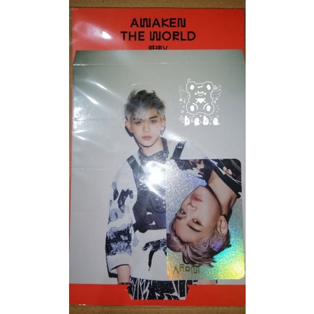 merch pc lucas wayv standee photopack official
