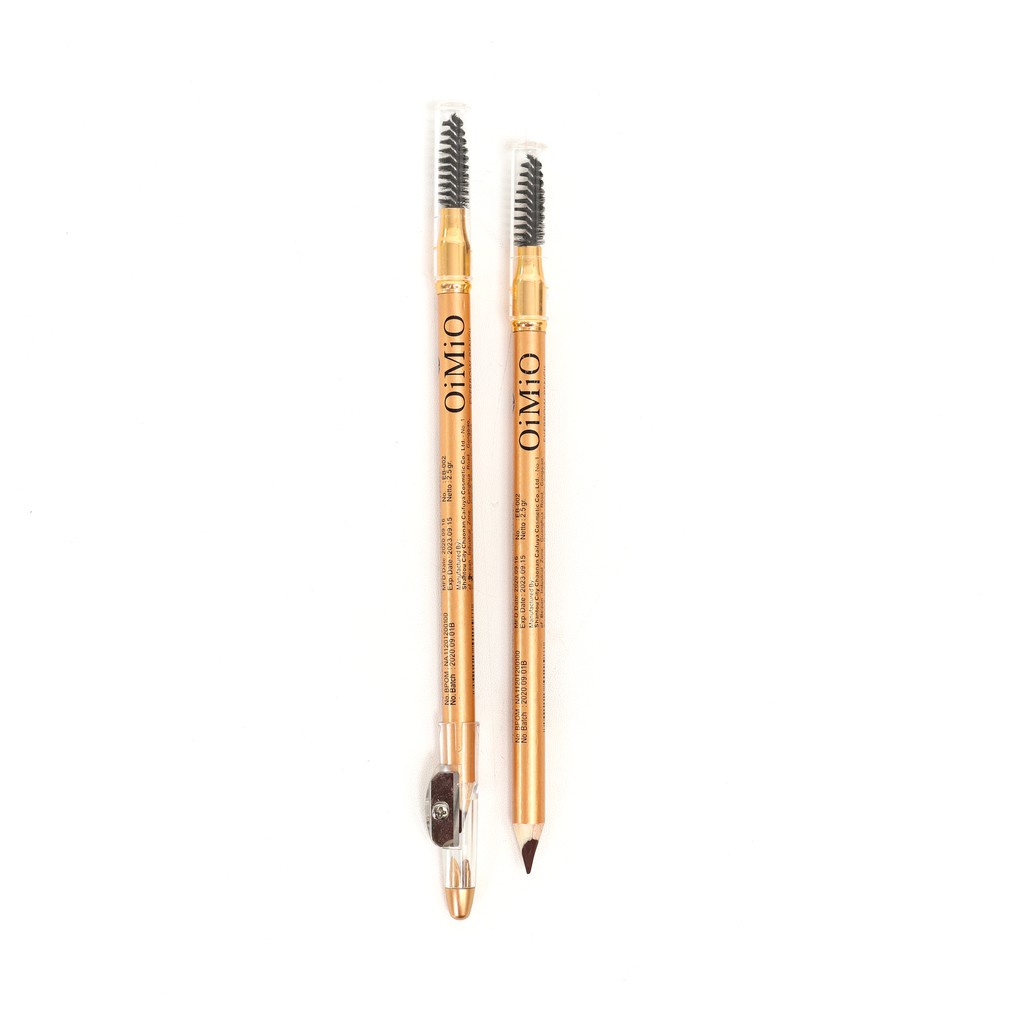 OIMIO Eyebrow Pencil Spoolie Sikat