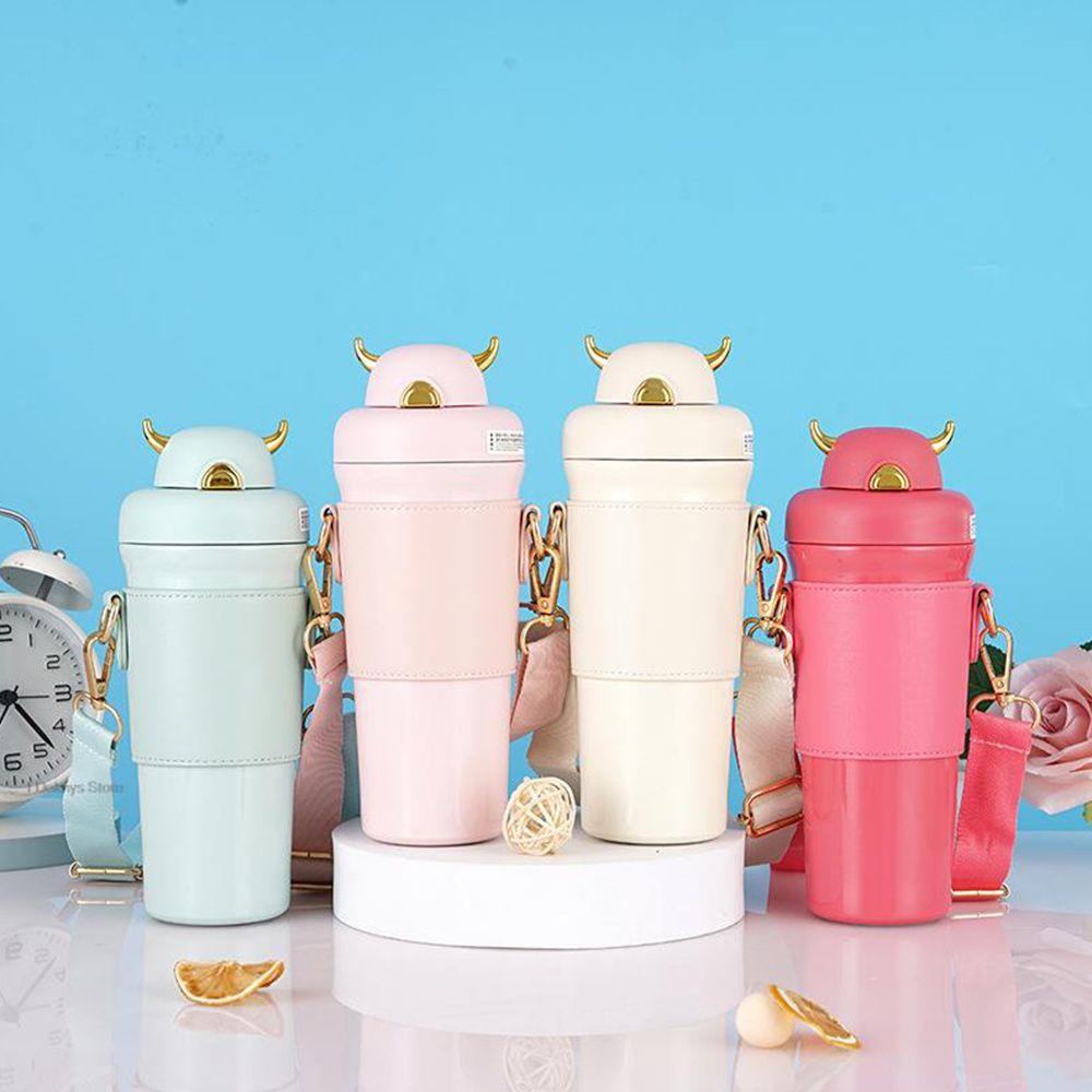 Preva 500ml Vacuum Flasks Portable Stainless Steel Kawaii Thermal Mug