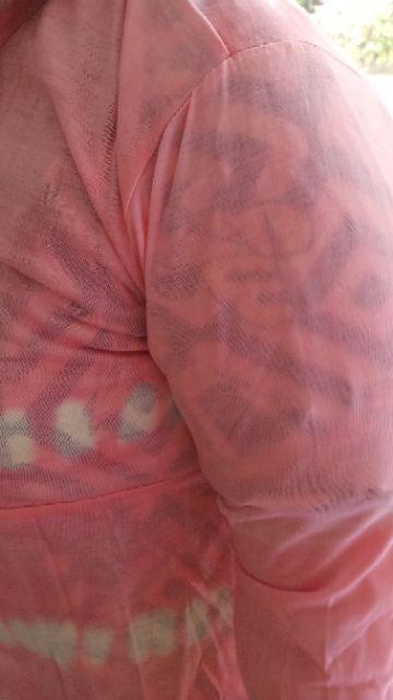 Mekar Gamis Kaos Pelangi Tiedye Batik Payung Jumbo Syari Katun Adem