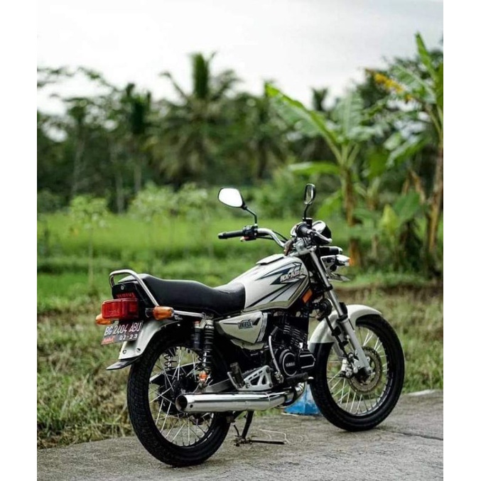 Striping Lis Stiker Standar Ori Yamaha RX-King 2002 Gold Silver Striping RX King Gold Silver 2002