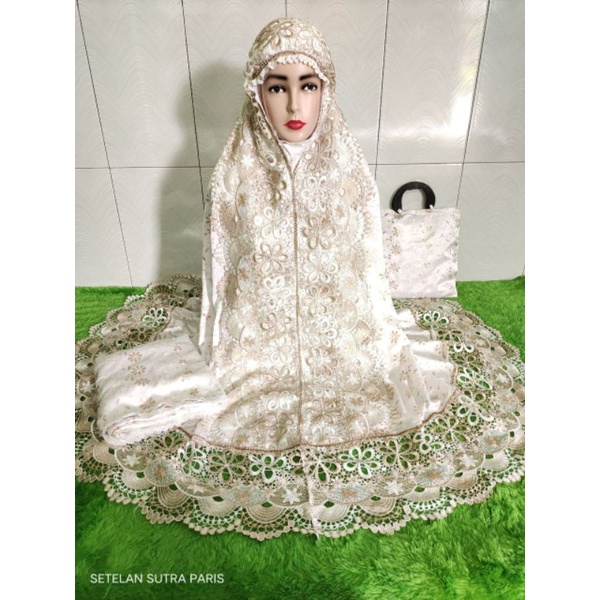 ⭐ STAR ⭐ GROSIR MUKENA SUTRA PARIS MUKENA TASIK MUKENA EXCLUSIVE MEWAH