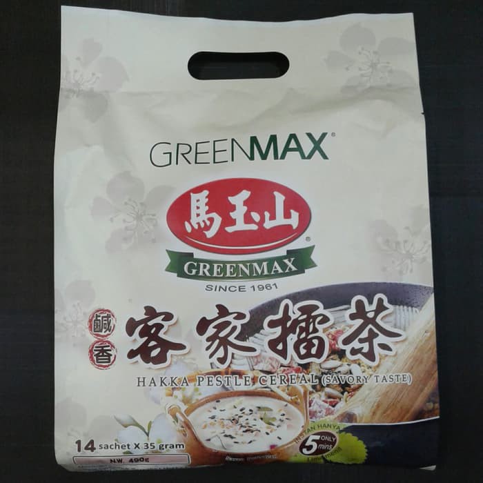 GreenMax Hakka Pestle Cereal (Savory Taste) 490gr