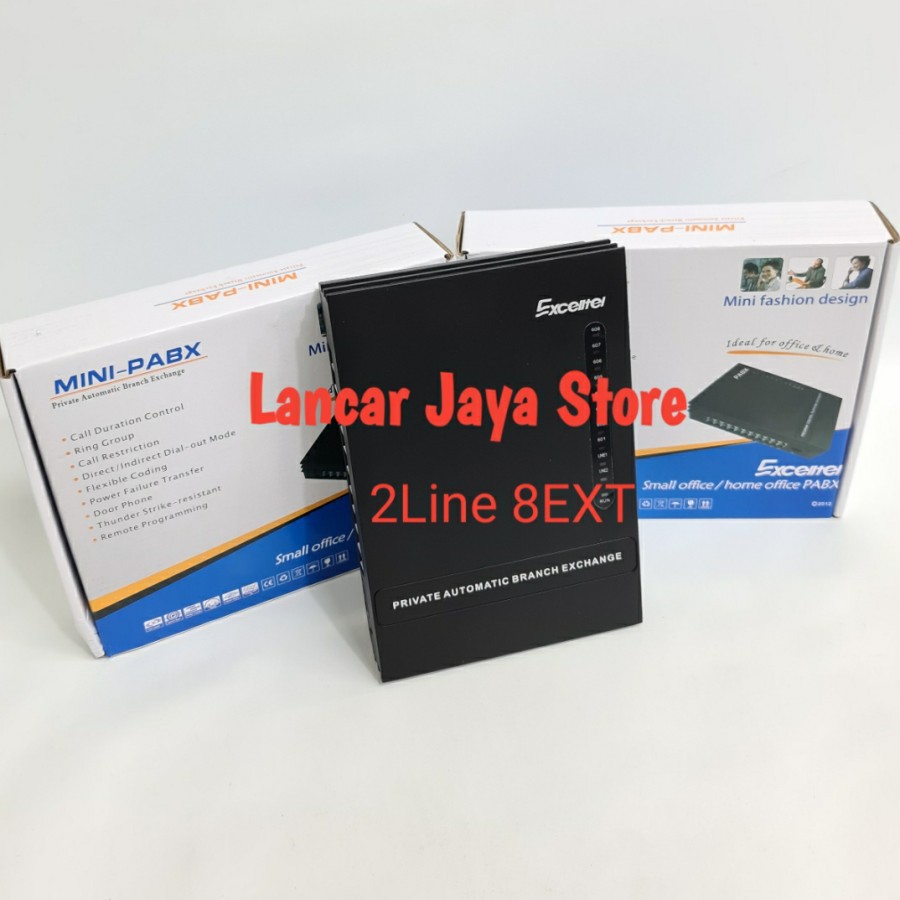 Mesin Pabx MD 208 2Line 8Ext Mini PABX MD208