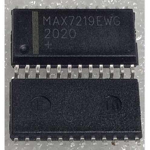 7219 Max7219 MAX 7219CWG 8 x 7 Segment display Driver SOP24 SMD bukan MAXIM