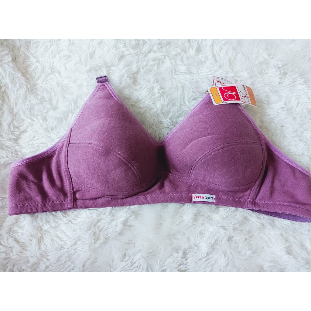 Sport Bra / Bra High Quality / Tanpa Kawat / Pakaian Dalam Wanita (fs)