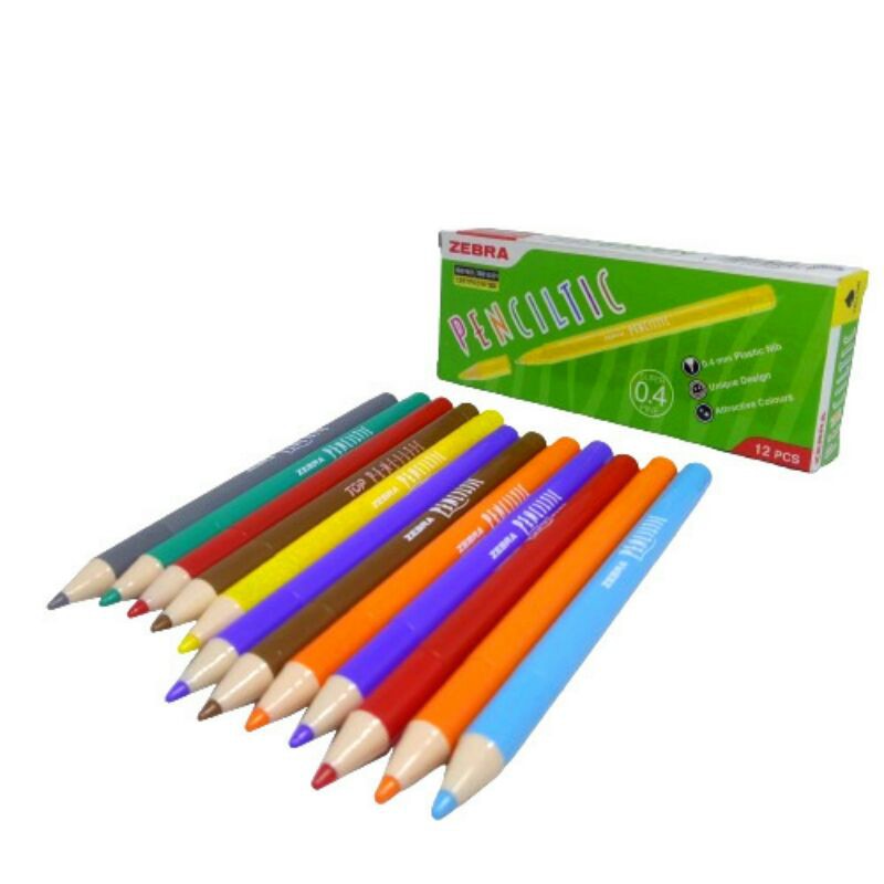 

Zebra penciltic 0.4 // pulpen warna penciltic