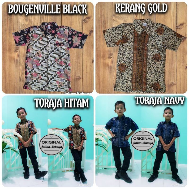 Kemeja Batik Anak Modern - Kemeja Batik - Kemeja anak