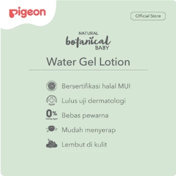 PERA628 PIGEON BOTANICAL BABY WATER GEL LOTION 240 ML