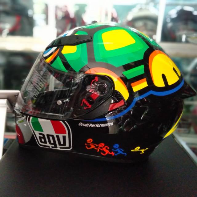 HELM FULL FACE AGV K3 SV TARTARUGA