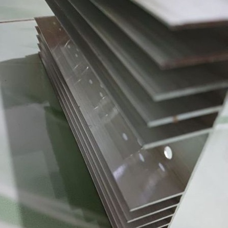 Heatsink 10sirip 20cm untuk 2set transistor jengkolan