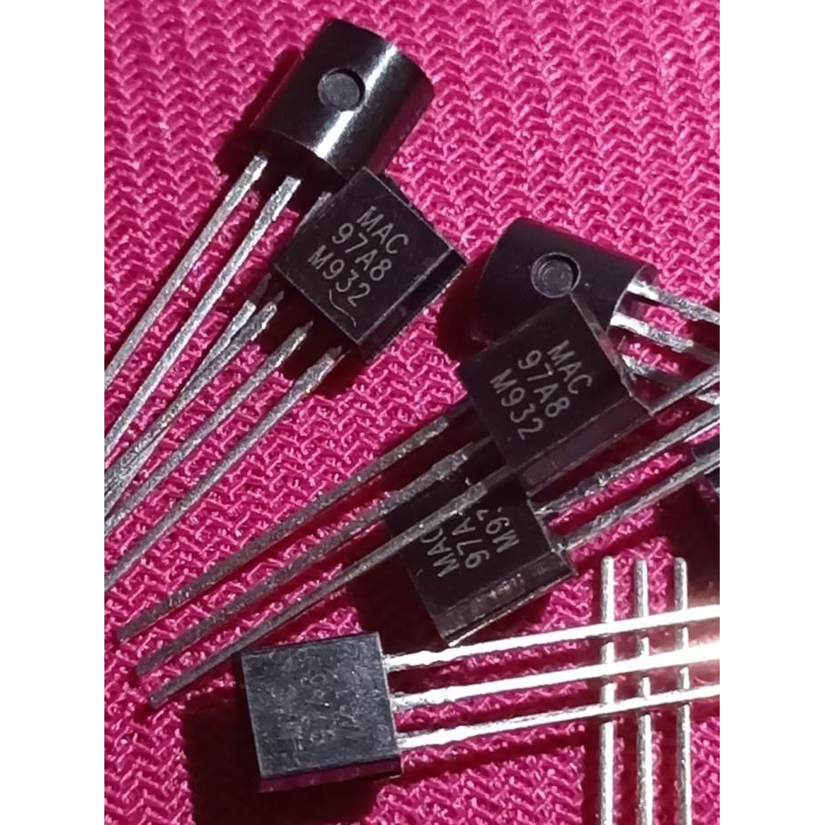 MAC 97A8 MAC97A8 MAC97 MAC97A THYRISTOR TRIAC 6A 600V RTRAVO2 Buru Order