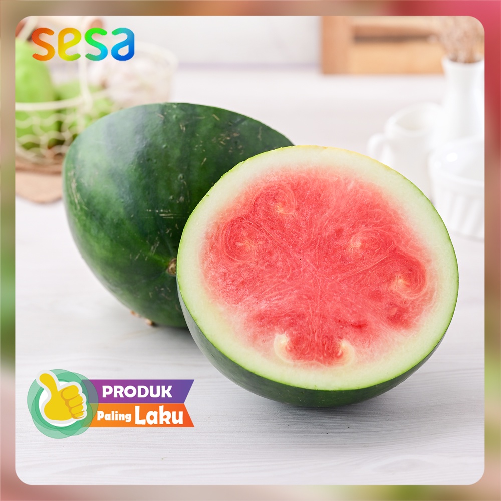 

Semangka Merah Non Biji 4.5 - 5 Kg