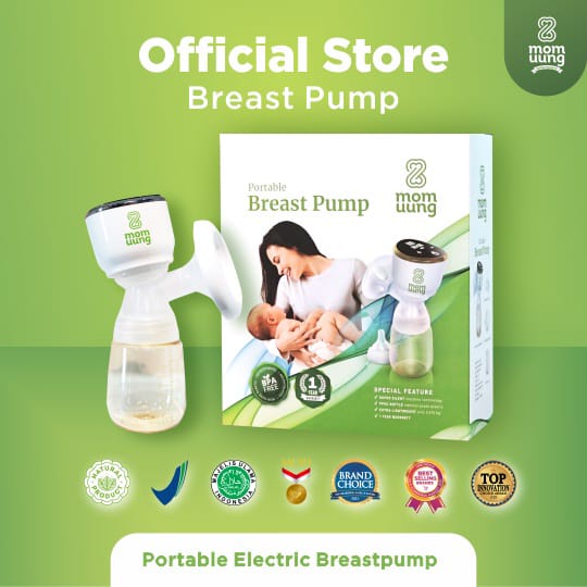 MOMUUNG - MOM UUNG POMPA ASI PORTABLE / ELECTRIC BREAST PUMP