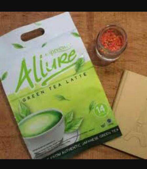 Allure Green Tea Latte 14pcs Indonesia