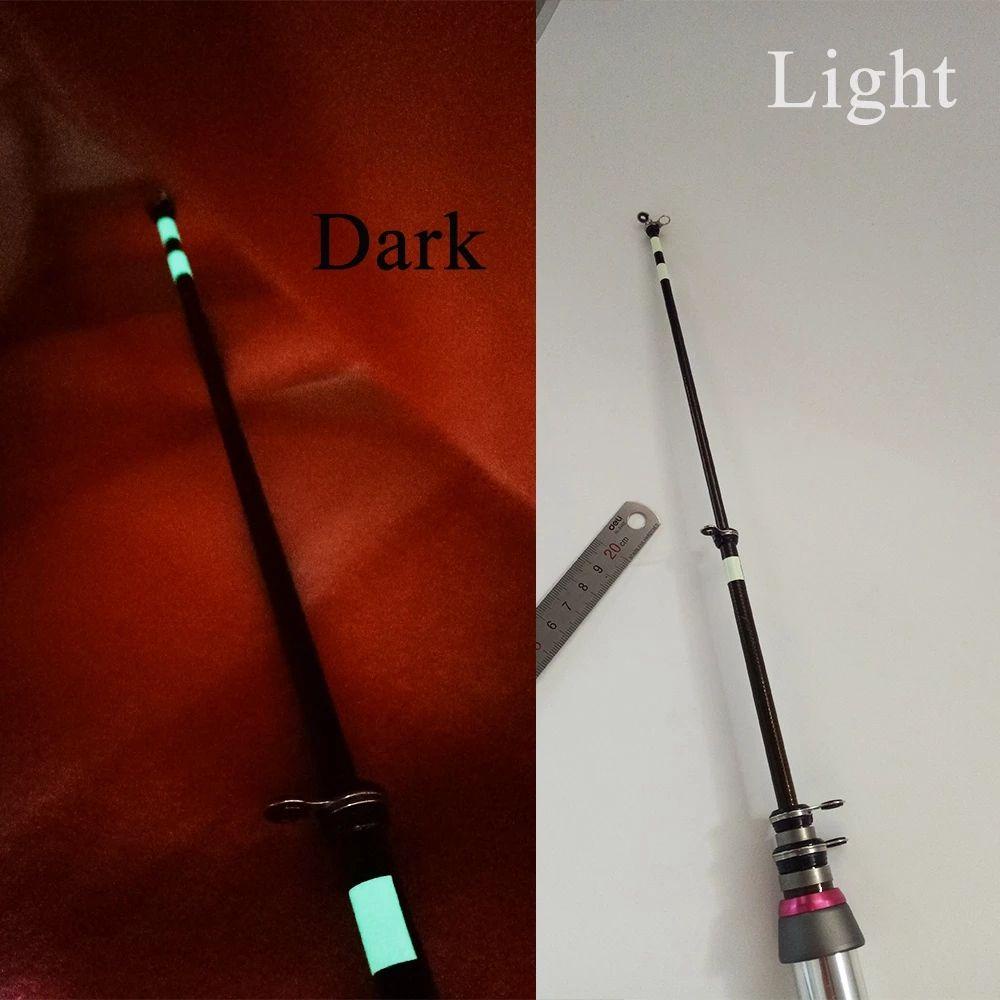 Wonder Fishing Rod Luminous Sticker stick Tape Perekat Diri 1cm 1.2cm Lebar 1.5cm Pelindung Pancing