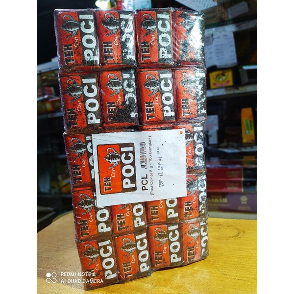 

1 bal teh cap poci merah lusinan 100 pcs