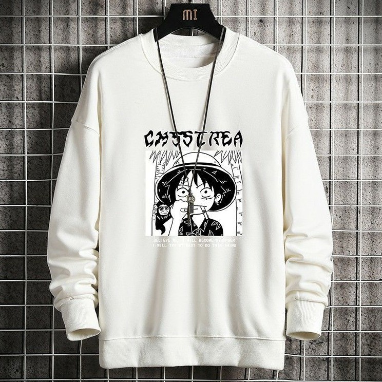 N_S Pakaian/Pria/Wanita Baju Sweatershirt SweaterLengan Panjang One_PieCe