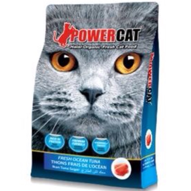 Hanya Gojeg dan Grab, Halal cat food Power Cat Tuna 8 kg