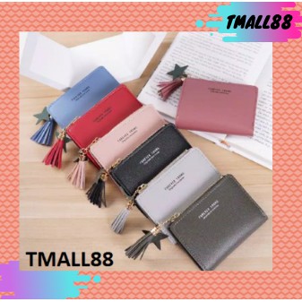 ♥TMALL88♥ DOMPET LIPAT MINI WANITA / IMPORT / REALPICT / GANTUNGAN BINTANG