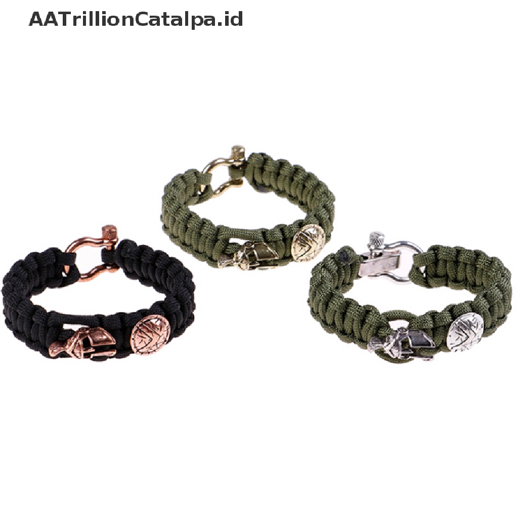 Aa Manikmanik Bentuk Segitiga Untuk Aksesoris Gelang Paracord DIY