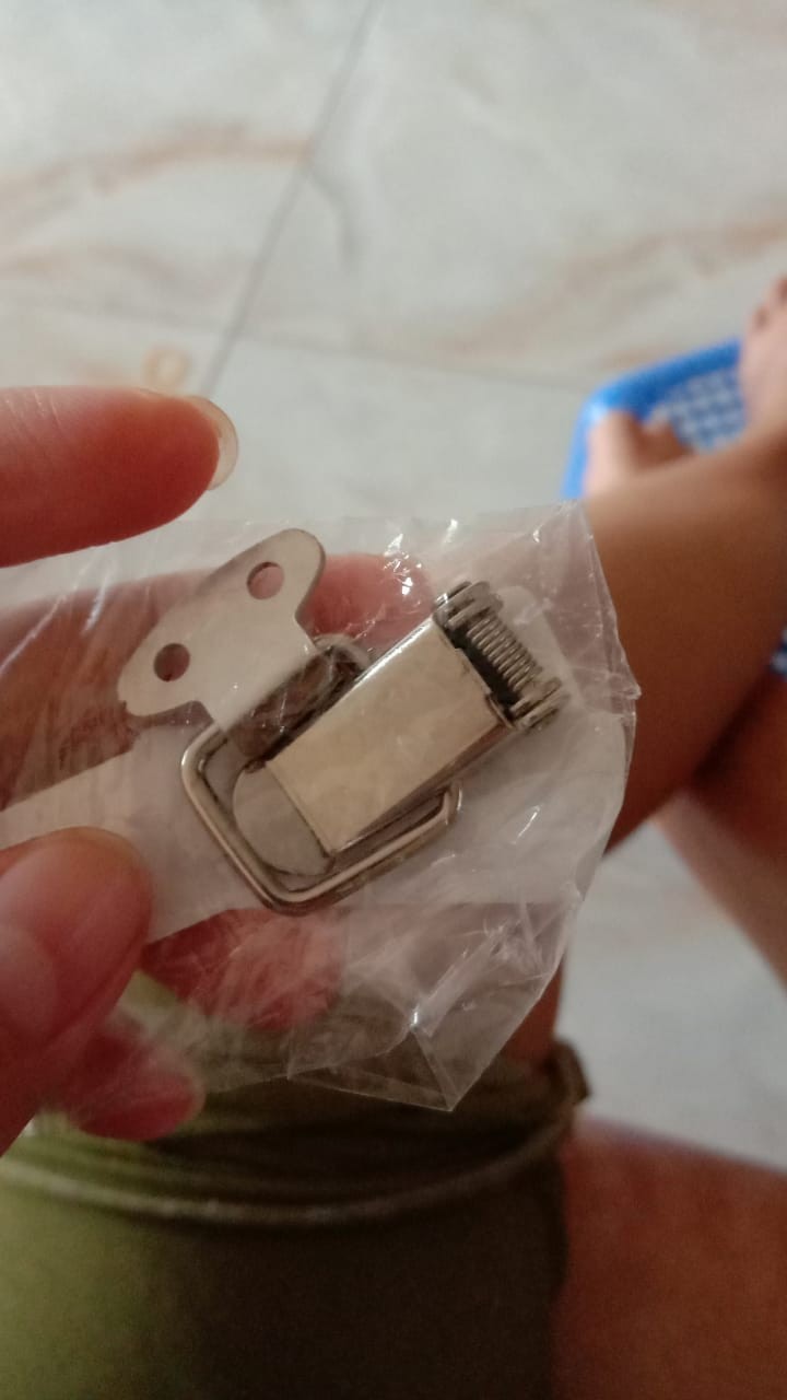 Kancing Kunci Spring Loaded Toggle Latch Catch Hasp