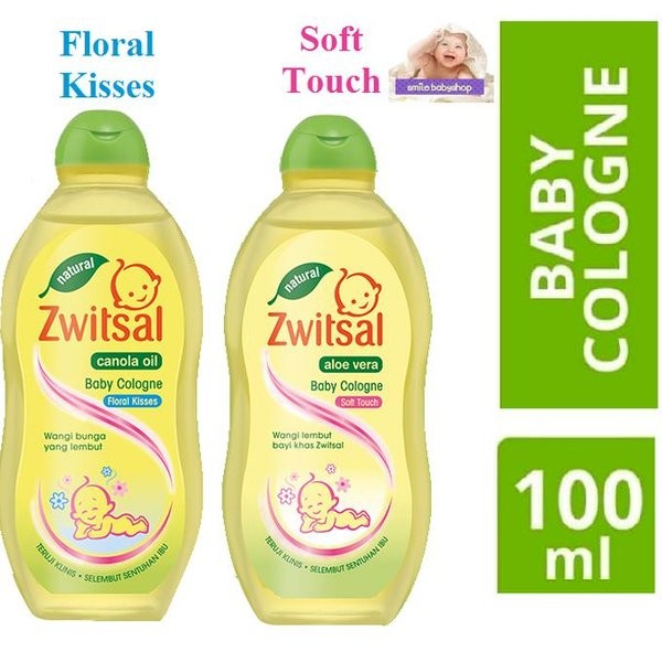 Jual ZWITSAL Baby Cologne Classic Floral Kisses 100ml / switsal PARFUM ANAK /canola oil zwitsal