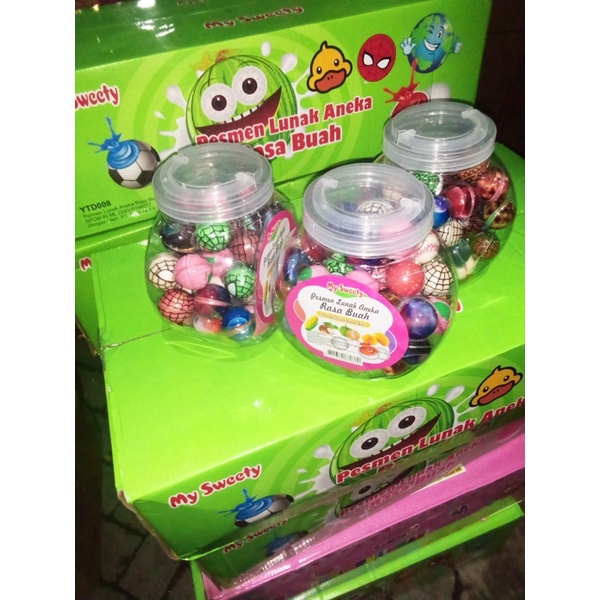 

Permen LUNAK Permen Jelly Toples isi 50 pcs