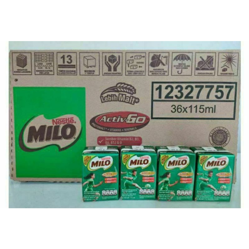 

[Promo Bundle 10k] 4pcs Milo 115ml