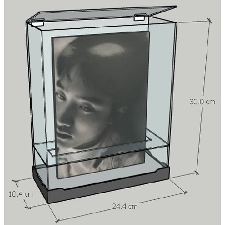 [BOX ALBUM] ALBUM D.O / ALBUM SOLO D.O EXO / BOXED ALBUM ACRYLIC BISA NYALA / BOX ALBUM ACRYLIC / D.