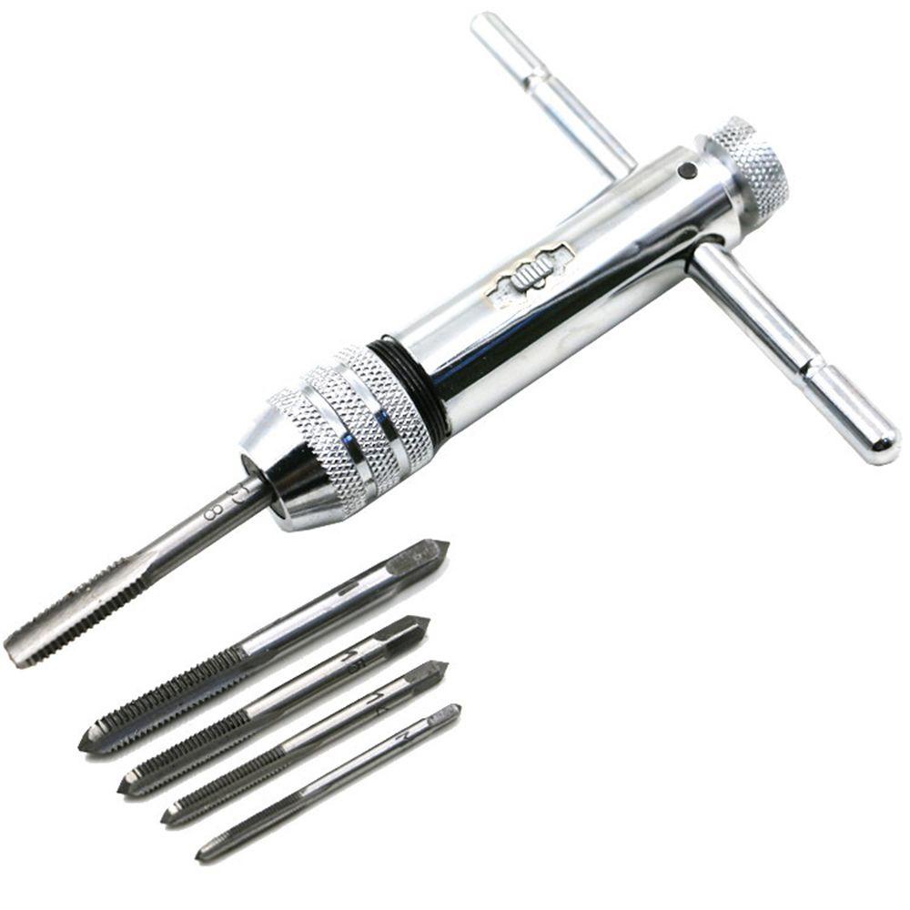 Populer Tap Wrench M5-M12 Keran Drat Adjustable|Tool Twist Drill Bit Alat Sadap Tangan