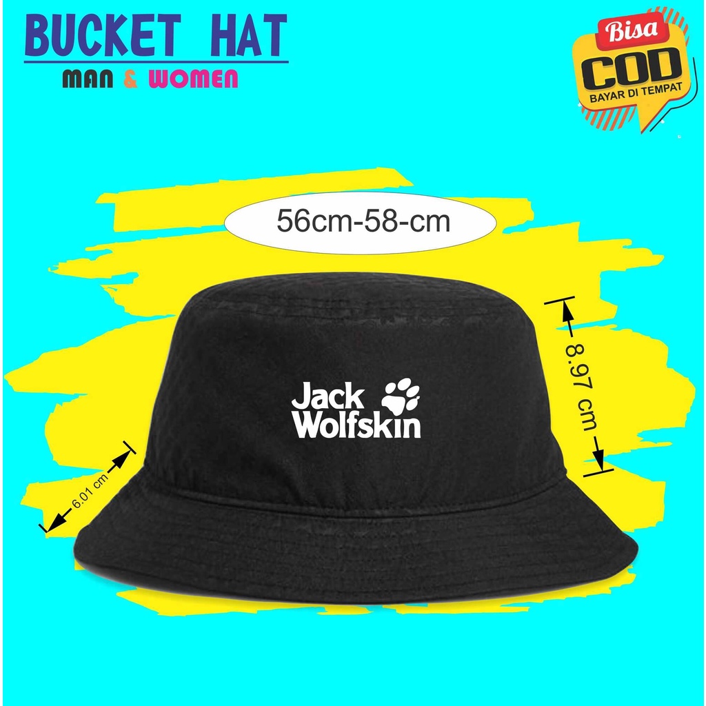 Topi Bucket Hat Pria Wanita Unisex Topi Kekinian Terbaru Topi One Piece Premium