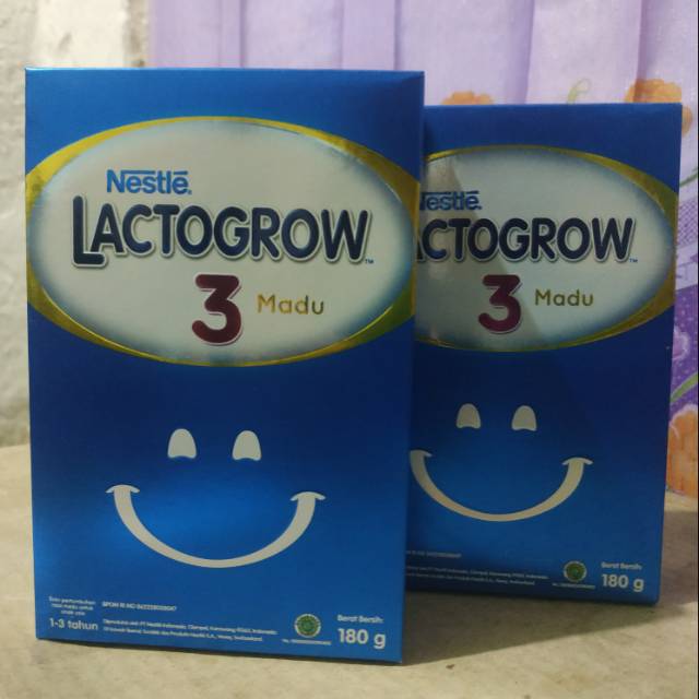 Lactogrow 3 Madu 180gr