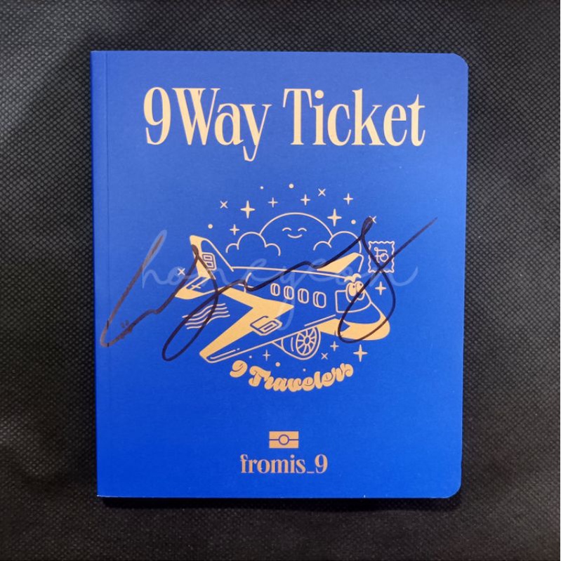 Nagyung fromis_9 Fromis_9 - Mwave Signed Album Only 9Way Ticket