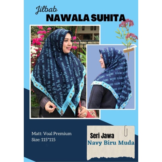 Jilbab Nawala Suhita Seri Aksara Jawa