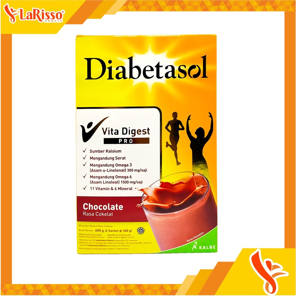 

SUSU DIABETASOL 600GR RASA COKLAT