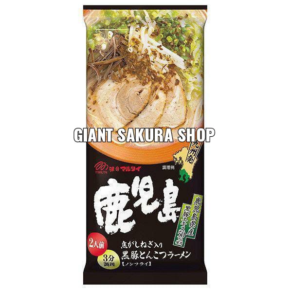 

Marutai Kagoshima Kurobuta Tonkotsu Instant Ramen / ramen / mie impor / makanan instan / mie instan