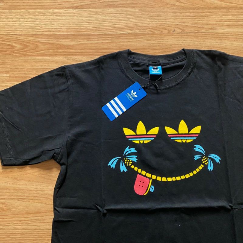 KAOS DISTRO PRIA ADIDAS SMILE HAWAI PREMIUM