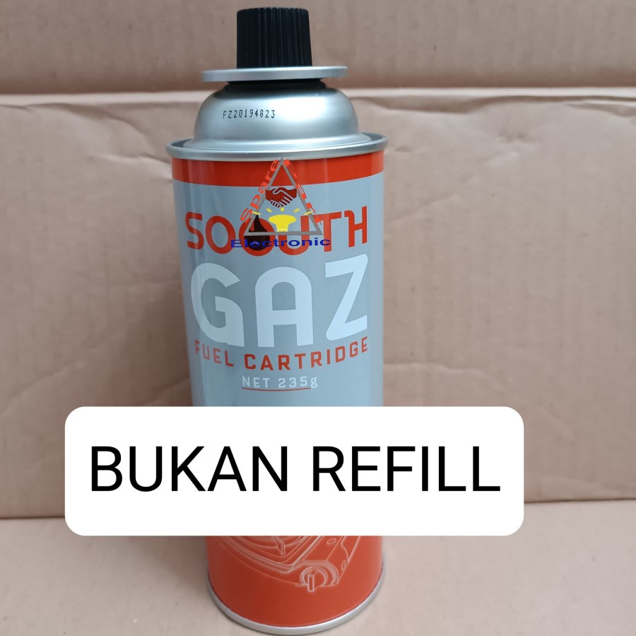 Gas Tabung Atau Kaleng Portable SOUTHGAZ 235 gr BUKAN REFILL